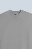 FELPA GIROCOLLO BASIC GRIGIO - Sonnybono