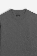 FELPA GIROCOLLO BASIC M GRIGIO ANTRACITE