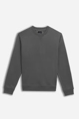FELPA GIROCOLLO BASIC GRIGIO SCURO