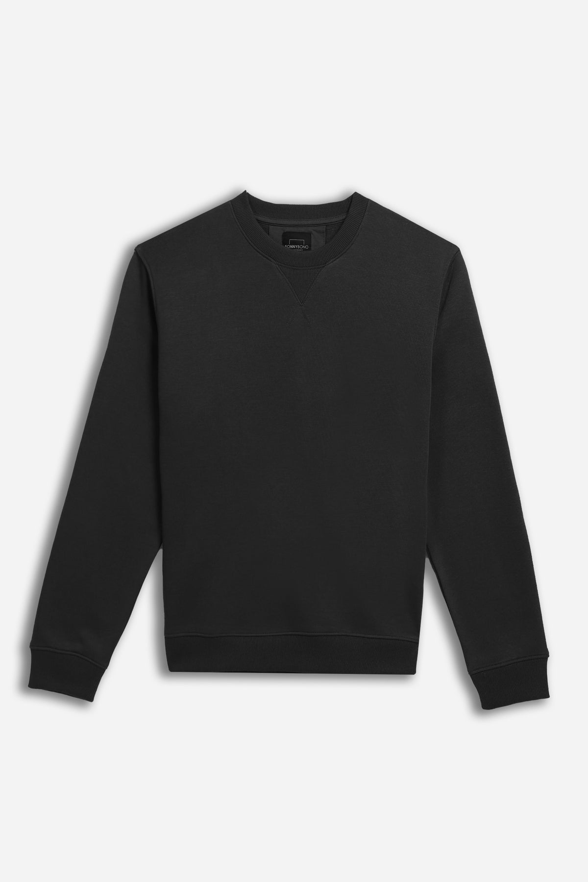 FELPA GIROCOLLO BASIC NERO