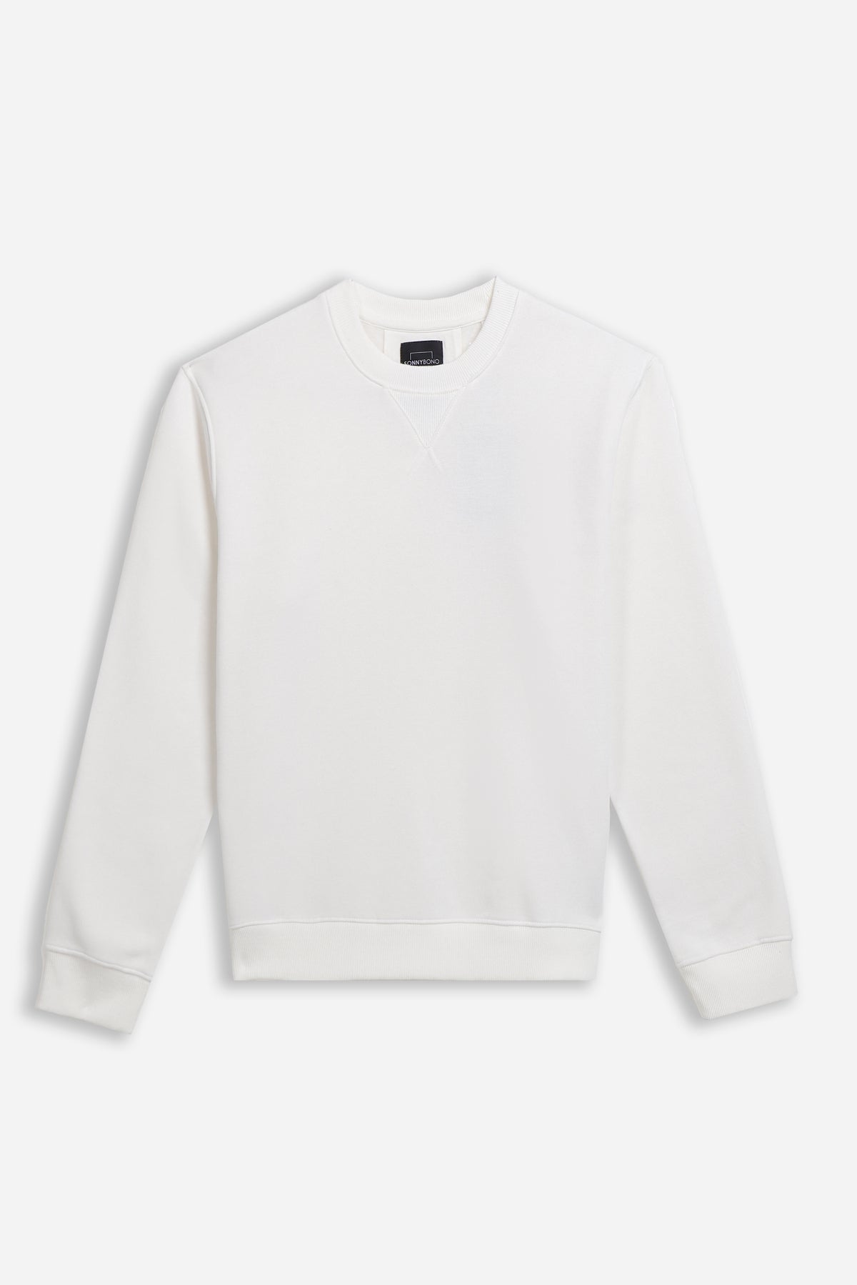FELPA GIROCOLLO BASIC PANNA