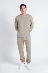 FELPA GIROCOLLO BASIC TORTORA