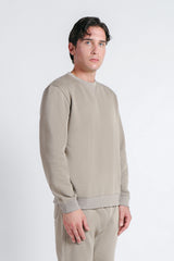 FELPA GIROCOLLO BASIC TORTORA