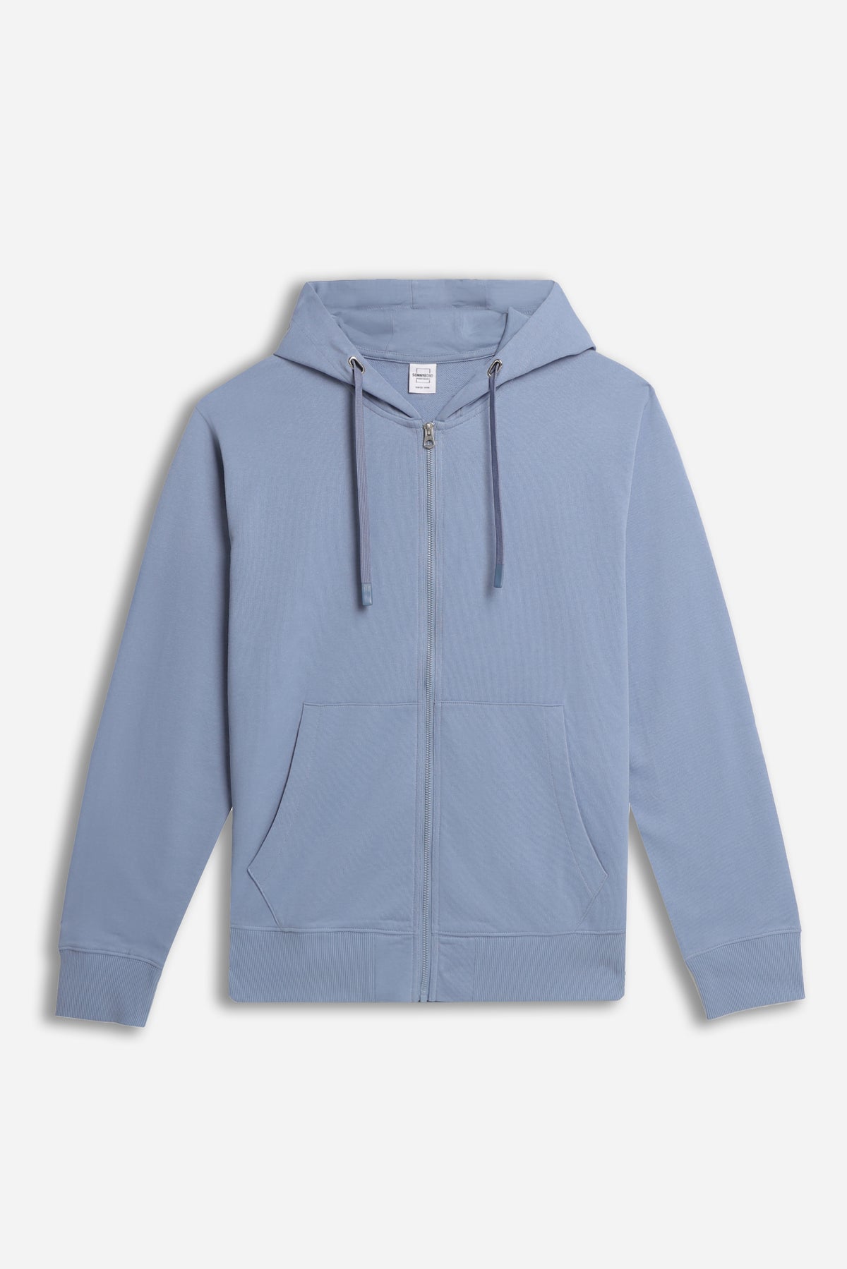 FELPA CON ZIP E CAPPUCCIO AVION