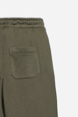 PANTALONE JOGGER DA TUTA VERDE MILITARE