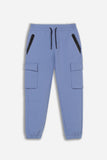 PANTALONE JOGGER IN FELPA AVION