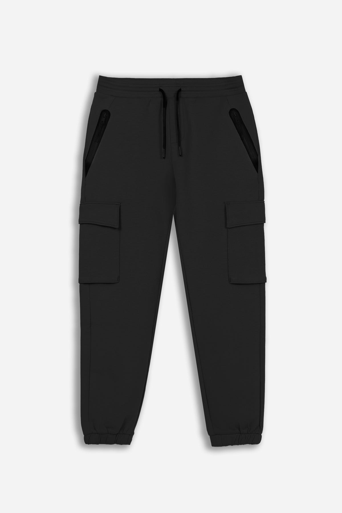 PANTALONE JOGGER IN FELPA NERO