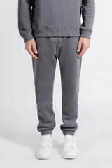 PANTALONE JOGGER DA TUTA GRIGIO SCURO