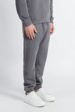 PANTALONE JOGGER DA TUTA GRIGIO SCURO - Sonnybono