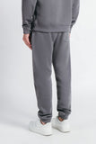PANTALONE JOGGER DA TUTA GRIGIO SCURO - Sonnybono