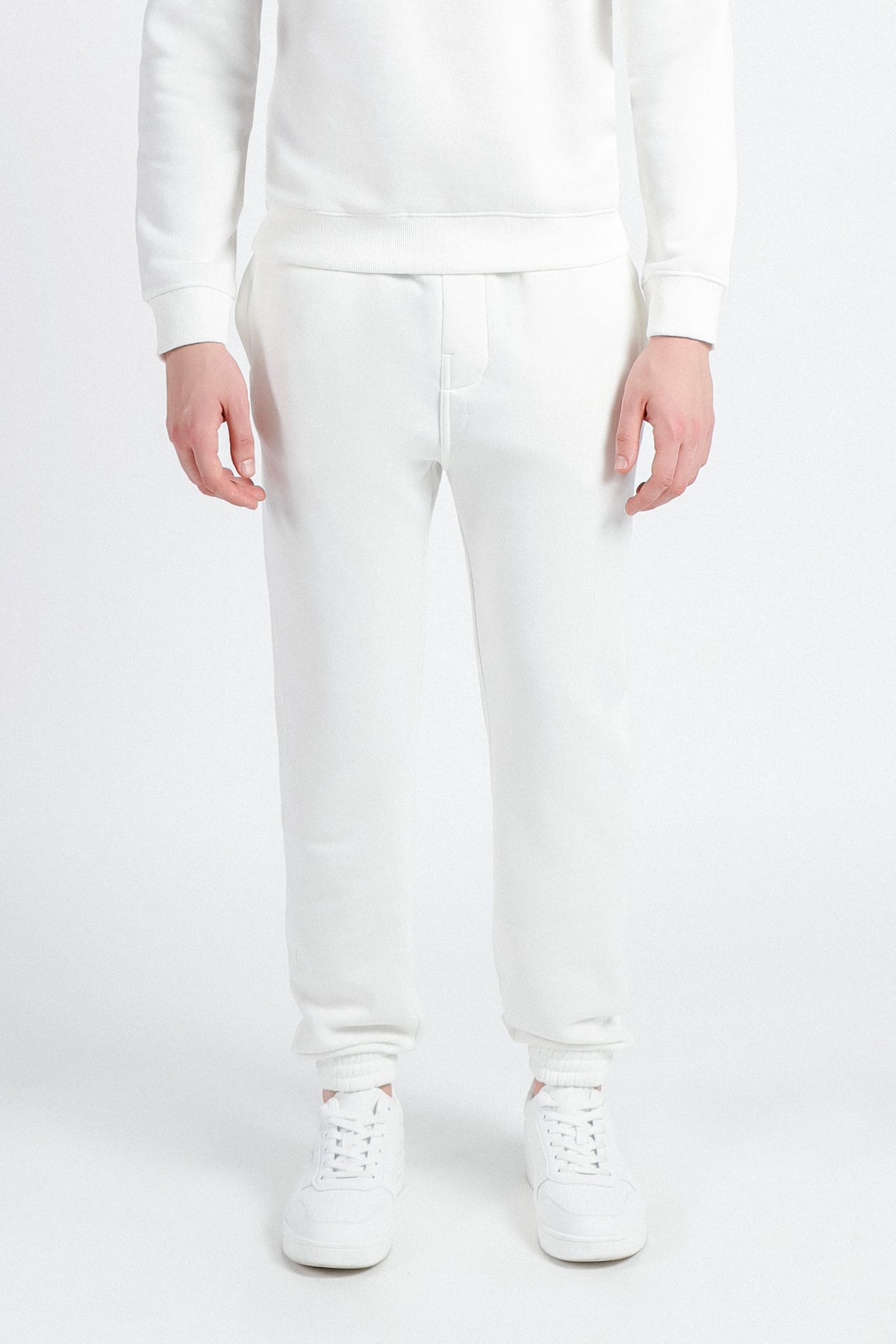 PANTALONE JOGGER DA TUTA PANNA - Sonnybono