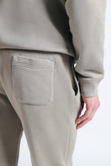 PANTALONE JOGGER DA TUTA TORTORA