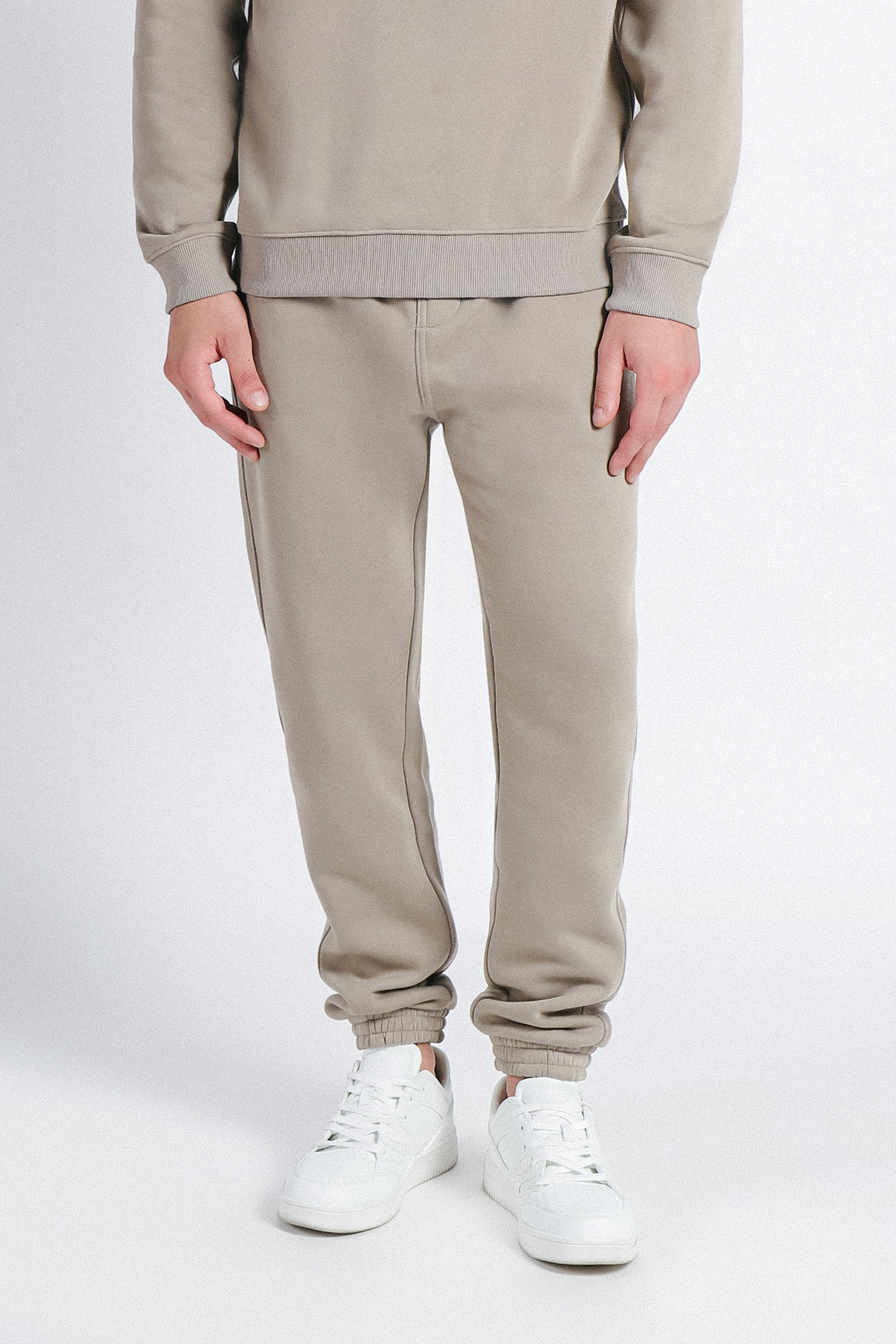 PANTALONE JOGGER DA TUTA TORTORA