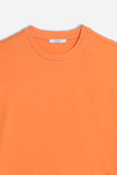 T-SHIRT CON LOGO STAMPATO ARANCIO