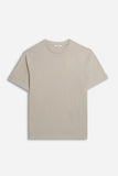 T-SHIRT CON LOGO STAMPATO BEIGE