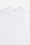 T-SHIRT CON LOGO STAMPATO BIANCO