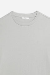 T-SHIRT CON LOGO STAMPATO GRIGIO CHIARO - Sonnybono