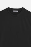 T-SHIRT CON LOGO STAMPATO NERO