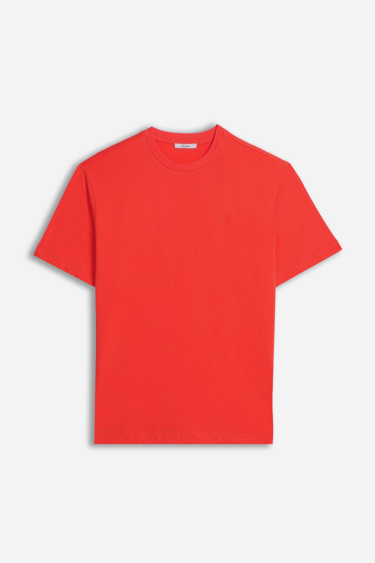 T-SHIRT CON LOGO STAMPATO ROSSO - Sonnybono