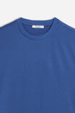 T-SHIRT CON LOGO STAMPATO ROYAL