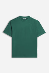T-SHIRT CON LOGO STAMPATO VERDE BOSCO - Sonnybono
