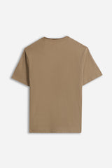 T-SHIRT GIROCOLLO BASIC FANGO