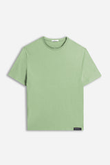 T-SHIRT GIROCOLLO BASIC SALVIA