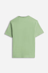 T-SHIRT GIROCOLLO BASIC SALVIA