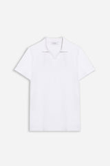 POLO COLLO DERBY IN COSTINA BIANCO - Sonnybono