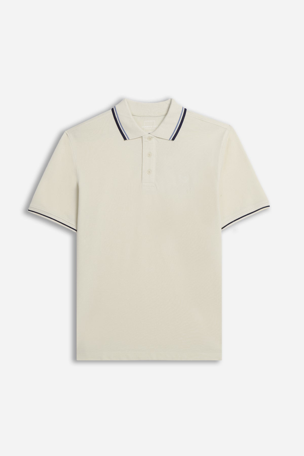 POLO IN PIQUET BASIC BEIGE CHIARO