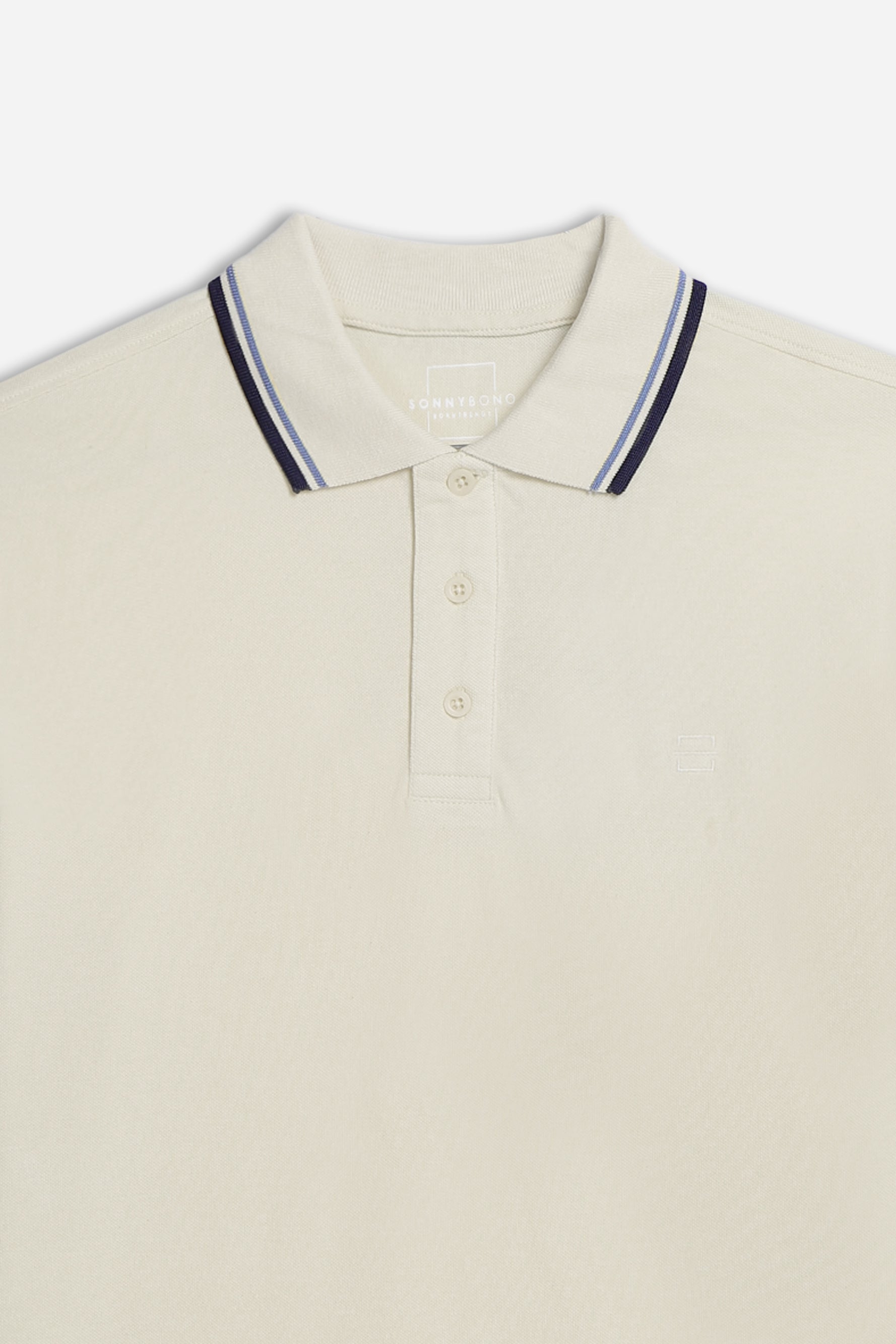 POLO IN PIQUET BASIC BEIGE CHIARO