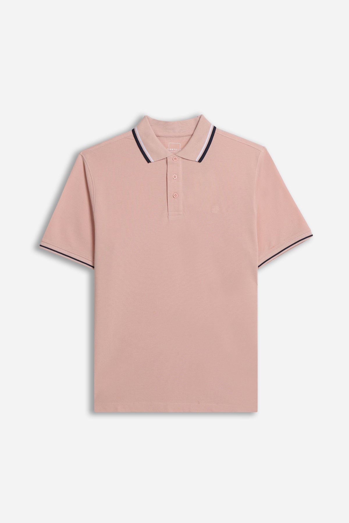 POLO IN PIQUET BASIC ROSA PESCO