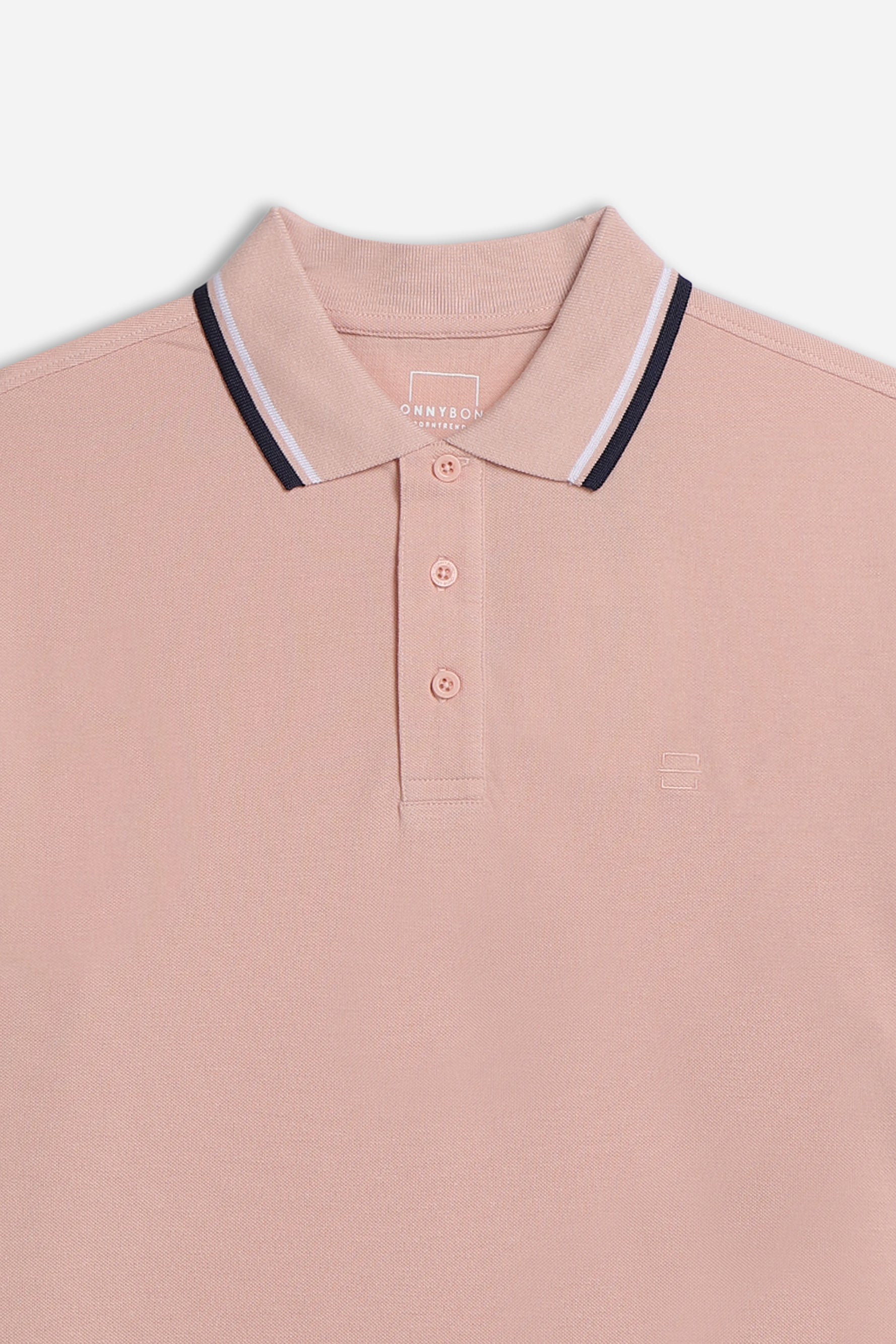 POLO IN PIQUET BASIC ROSA PESCO