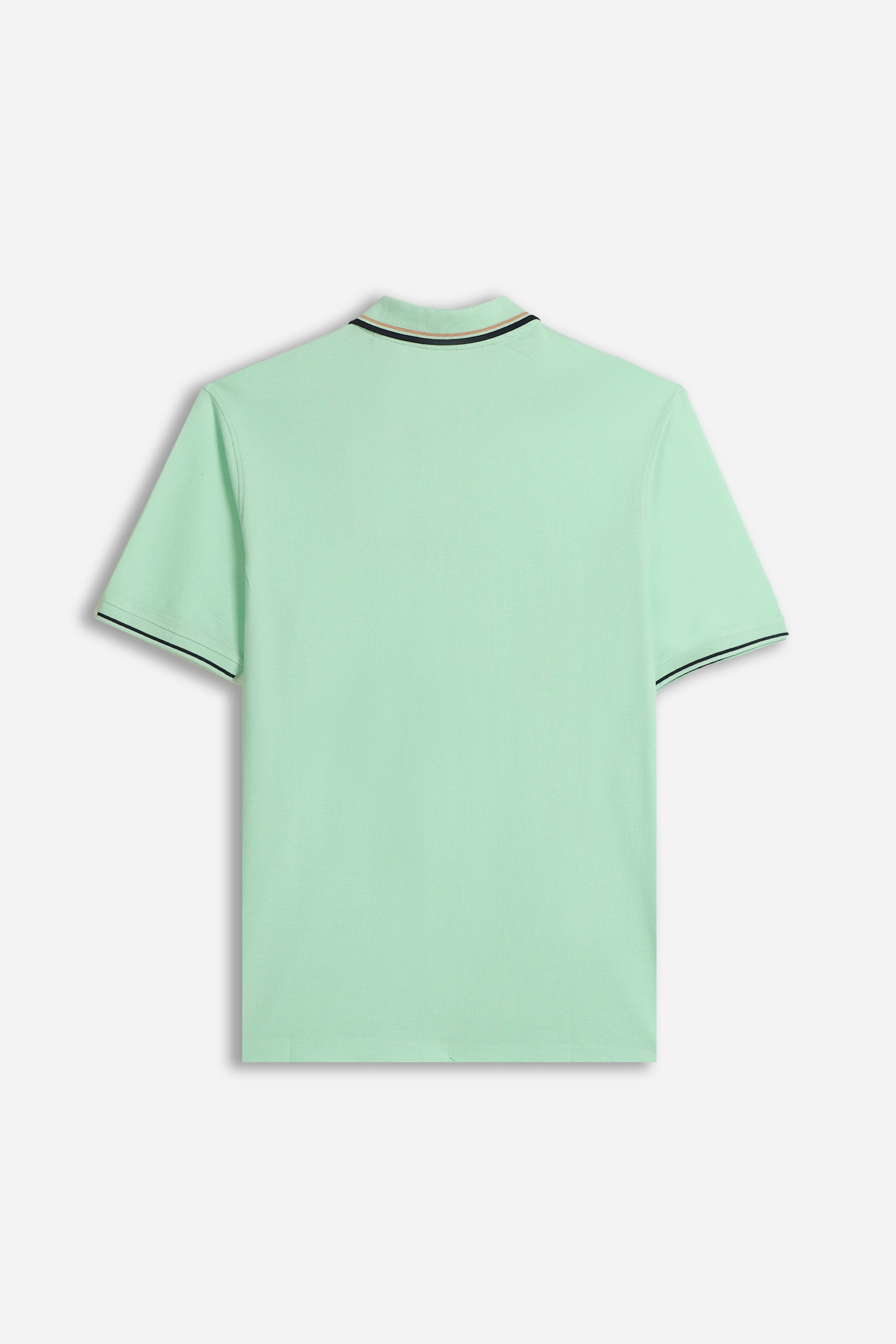 POLO IN PIQUET BASIC VERDE ACQUA