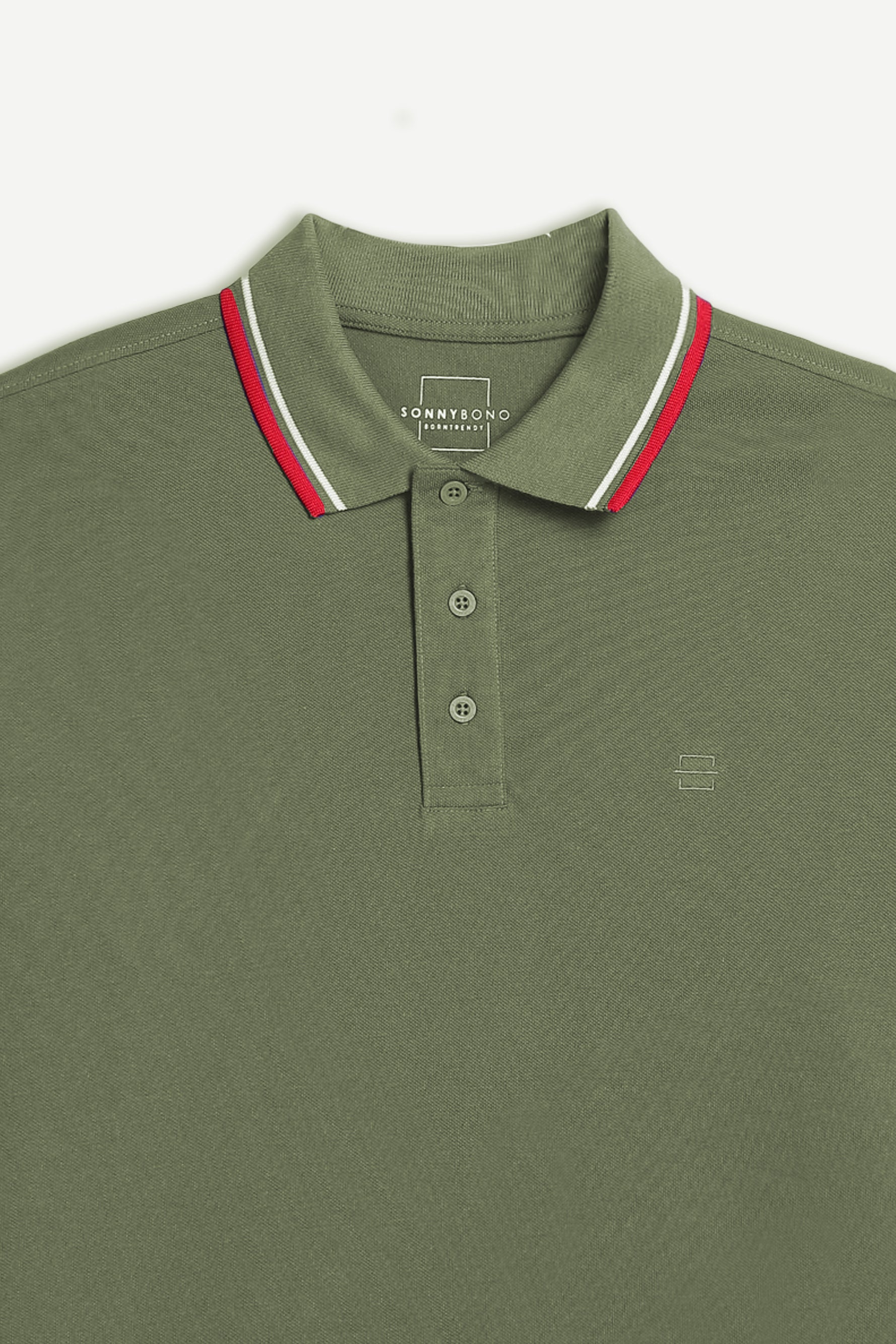 POLO IN PIQUET BASIC VERDE MILITARE