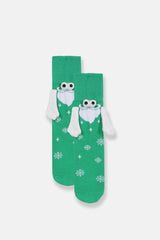 CALZINI NATALIZI VERDE