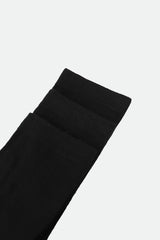 SCATOLA CALZINI TINTA UNITA NERO