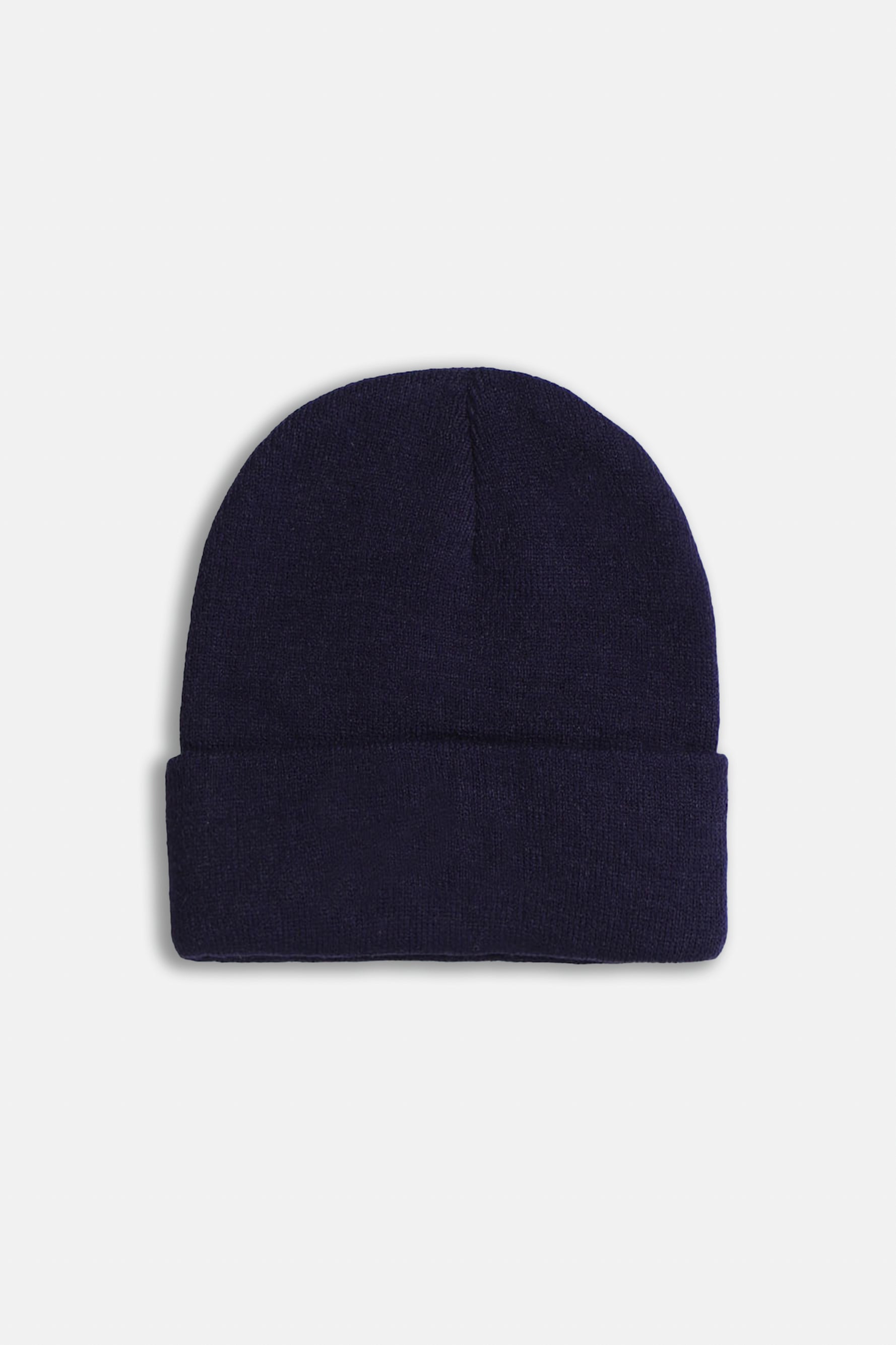 CAPPELLO CON RISVOLTO BLEU