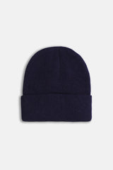 CAPPELLO CON RISVOLTO BLEU