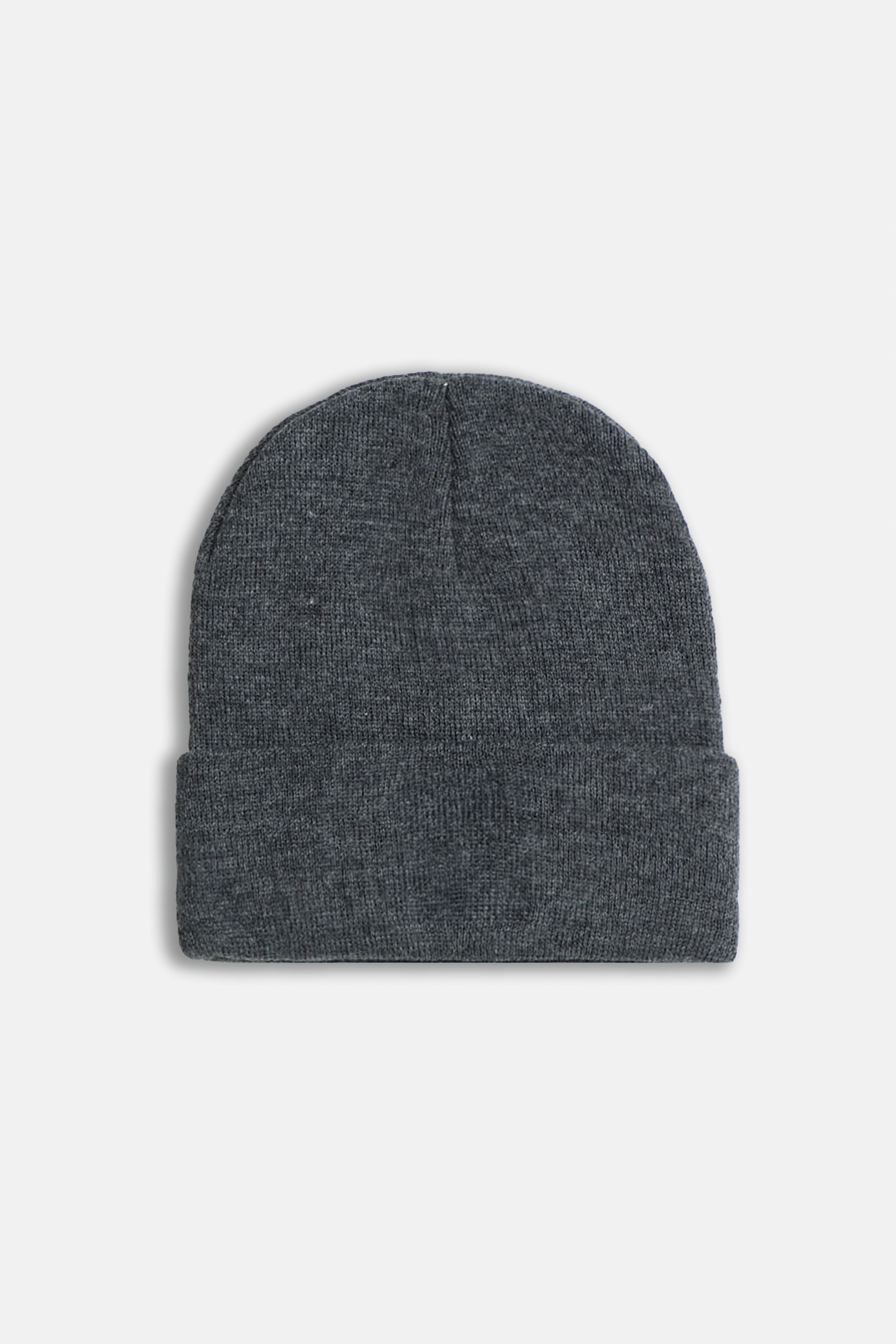 CAPPELLO CON RISVOLTO M GRIGIO ANTRACITE