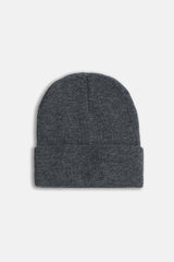 CAPPELLO CON RISVOLTO M GRIGIO ANTRACITE