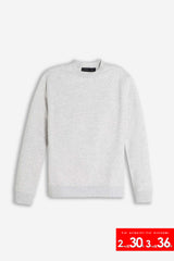 FELPA GIROCOLLO BASIC M ECRU