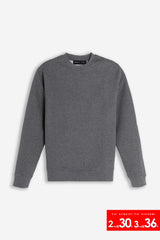 FELPA GIROCOLLO BASIC M G.SCURO