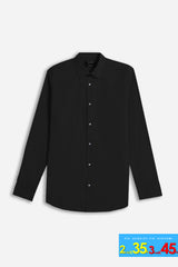 CAMICIA STRETCH BASIC NERO