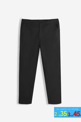 PANTALONE CHINO BASIC COTONE NERO