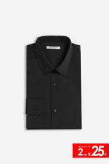 CAMICIA BASIC COLLO ITALIANO NERO