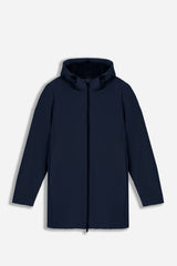 GIACCONE IMBOTTITO DOPPIO TESSUTO BLEU