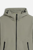 GIUBBOTTO IN SOFTSHELL VERDE MILITARE - Sonnybono