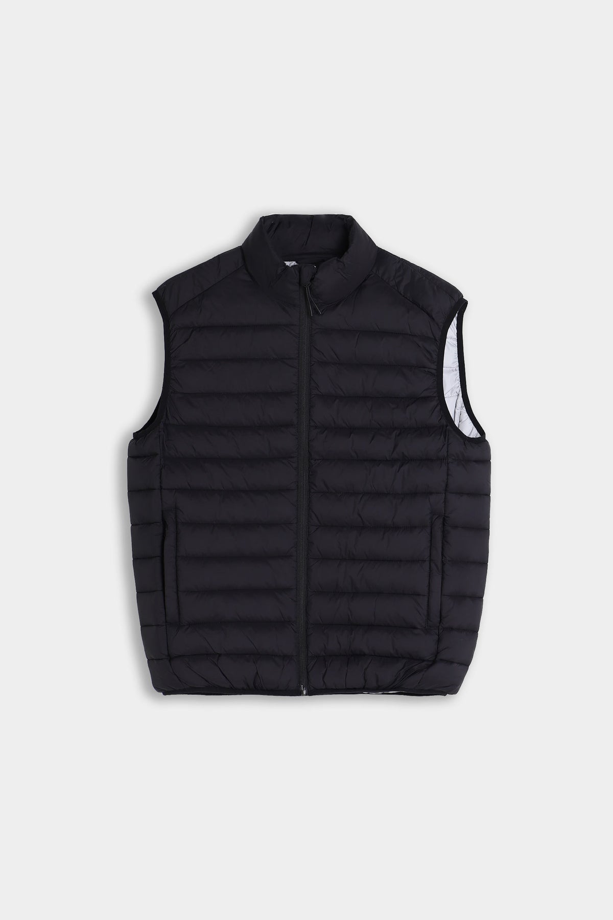 GILET TRAPUNTATO NERO