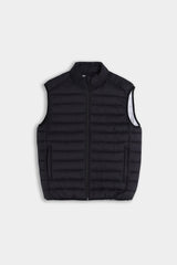 GILET TRAPUNTATO NERO